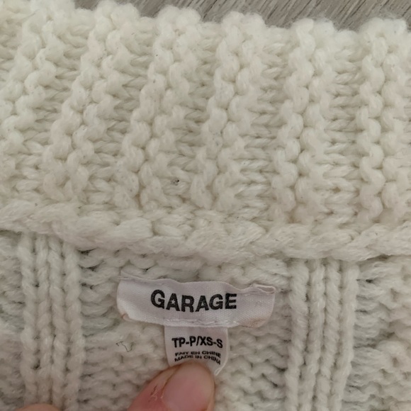Garage Cable knit cardigan - Picture 2 of 3